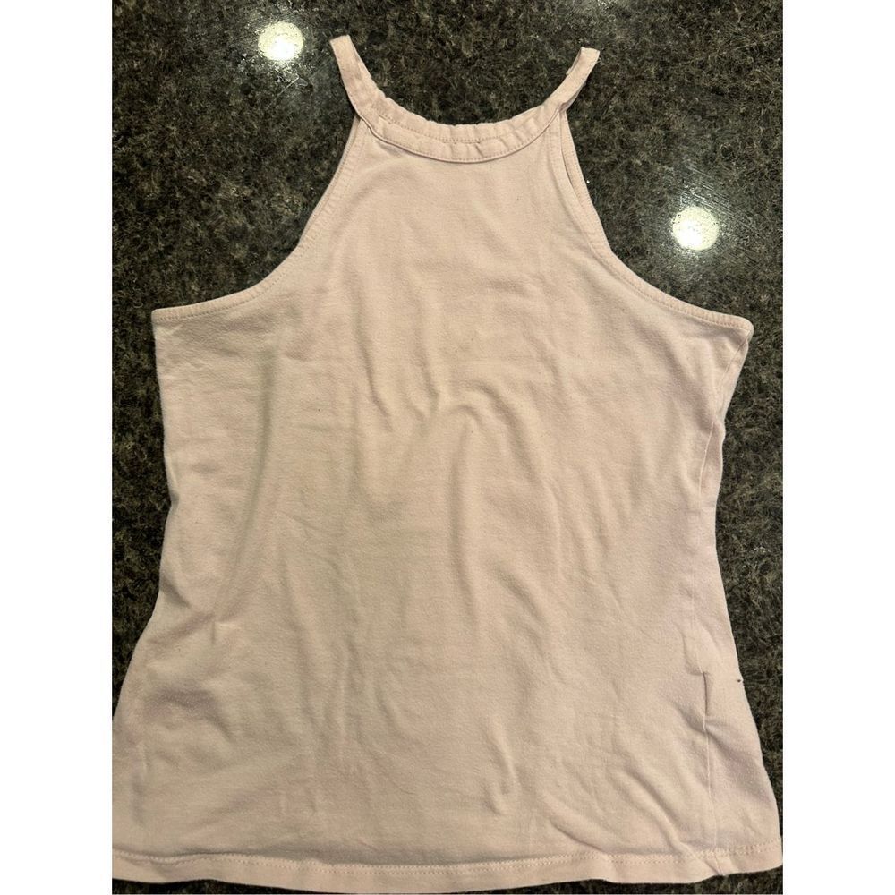 Pale Pink Medium Razor Back T-Shirt - Picture 5 of 6